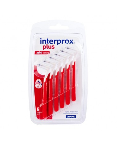 INTERPROX PLUS MINI CONICO 1.0 BLISTER 6U